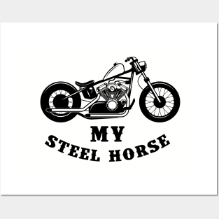 My steel horse Posters and Art